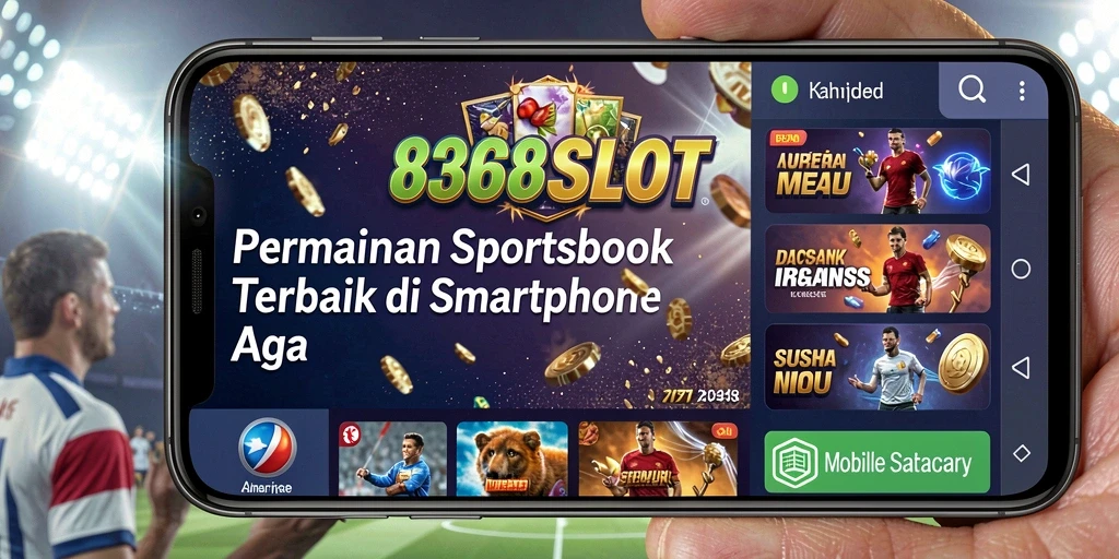 Screenshot gameplay 8368SLOT menampilkan opsi taruhan olahraga.