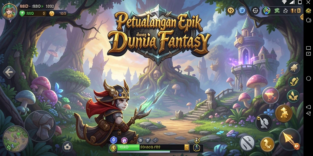 Screenshot utama 88ID menampilkan gameplay petualangan yang mendebarkan.