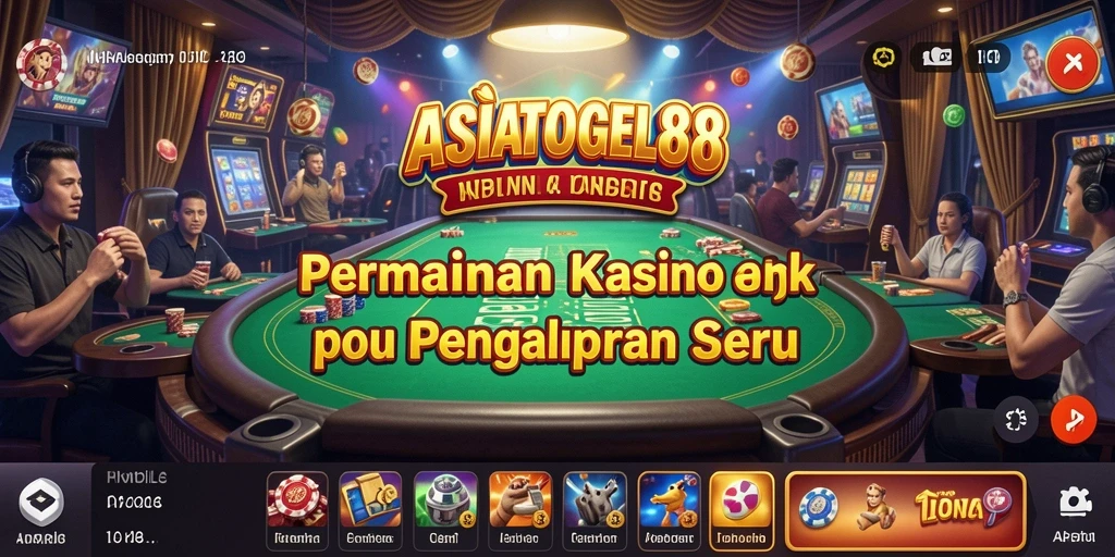 Tampilan gameplay ASIATOGEL88 yang menegangkan dan seru.