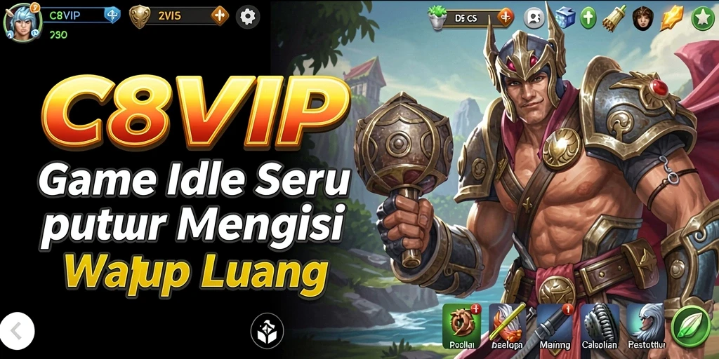 Tampilan gameplay C8VIP yang menarik dan interaktif.