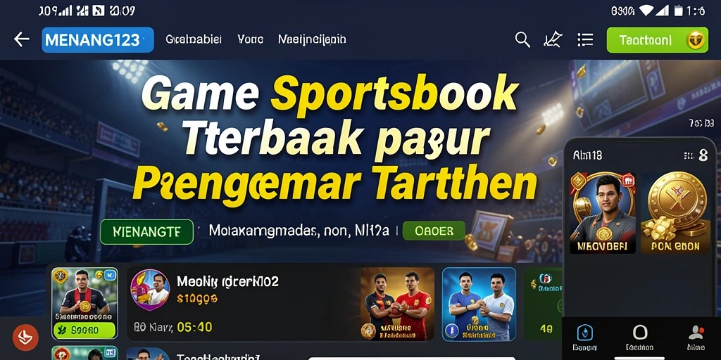 Tampilan menarik dari gameplay dalam aplikasi MENANG123.