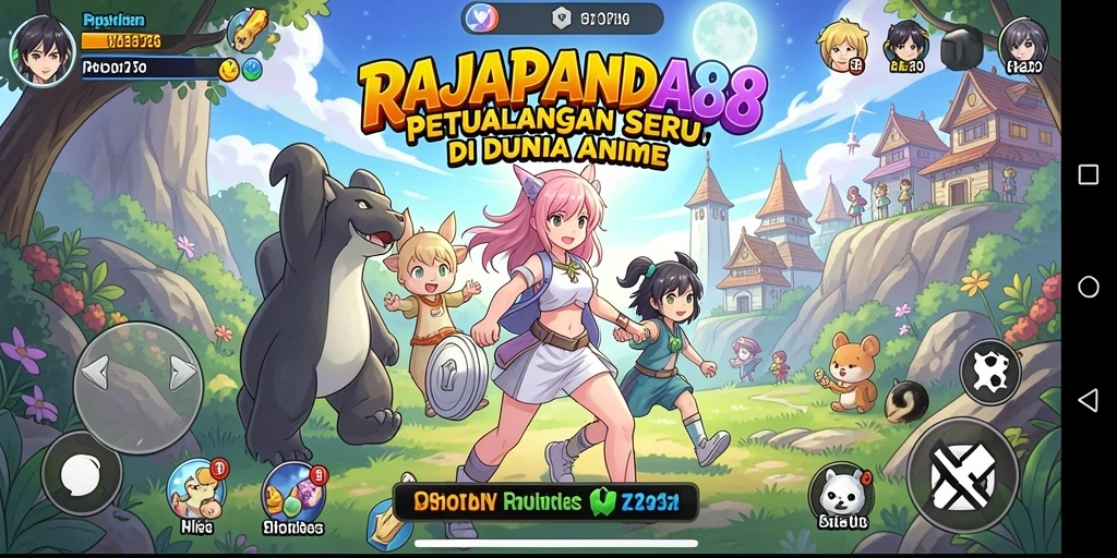 Gameplay seru dengan karakter anime yang menarik di RAJAPANDA88.