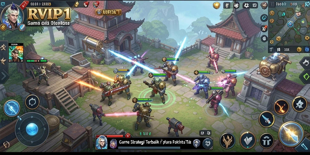 Tampilan gameplay menarik RVIP1 dengan elemen strategi mendalam.